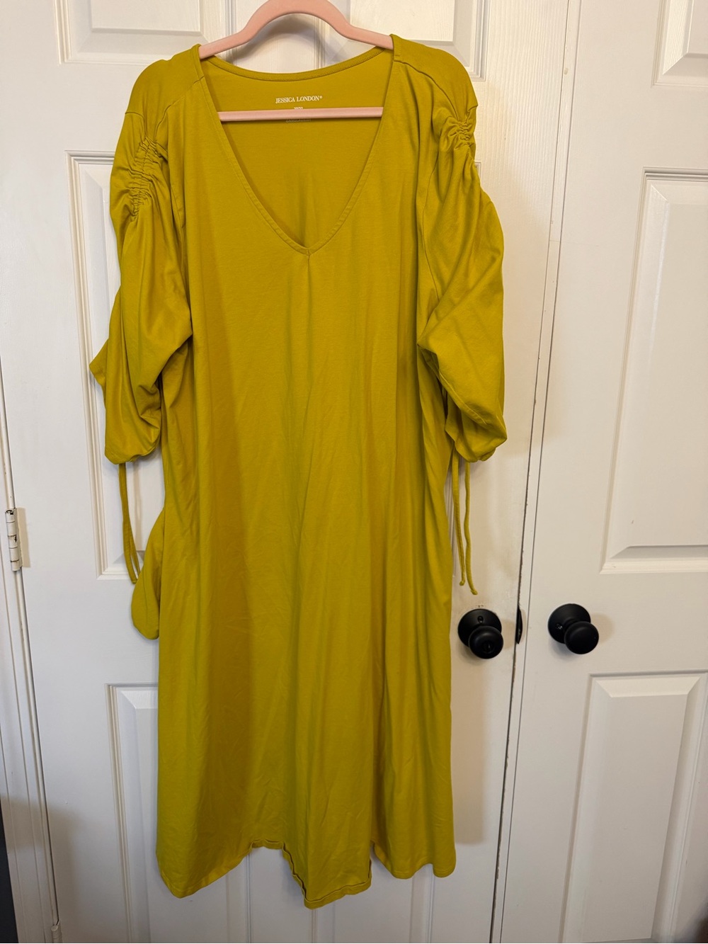 Chartreuse T-Shirt Dress